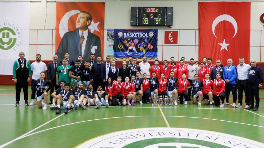 UNİLİG Basketbol Türkiye Şampiyonası Eleme Grubu Müsabakaları Çukurova Üniversitesi Ev Sahipliğinde Tamamlandı