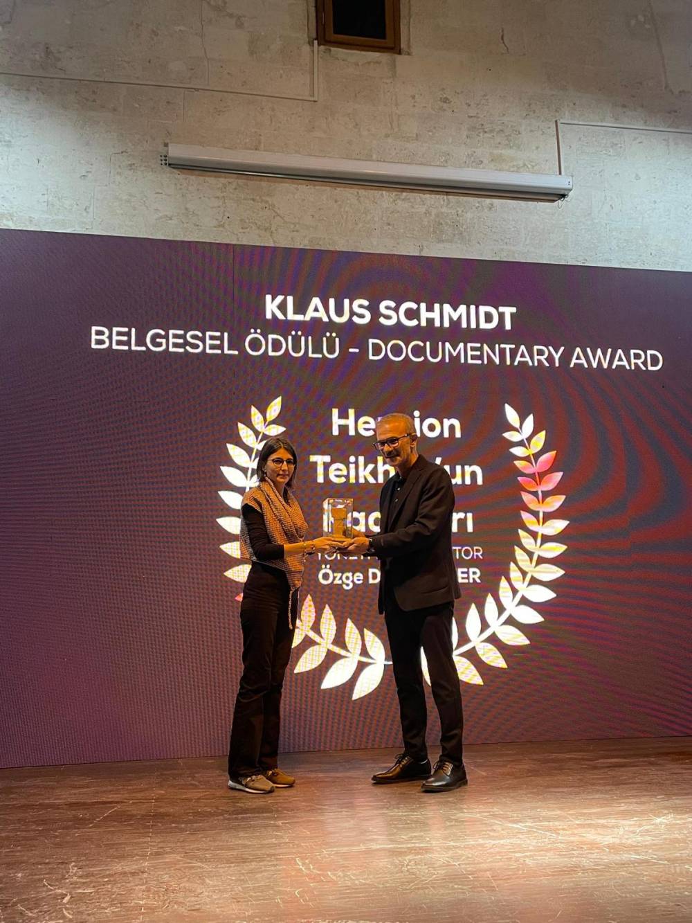 Çukurova Üniversiteli Yönetmene “Klaus Schmidt Belgesel” Ödülü