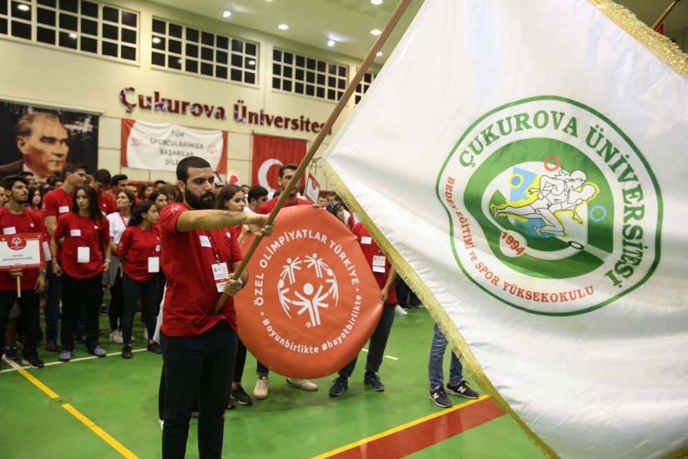 Özel Olimpiyatlar Bölge Oyunları Çukurova Üniversitesi Ev Sahipliğinde Yapıldı