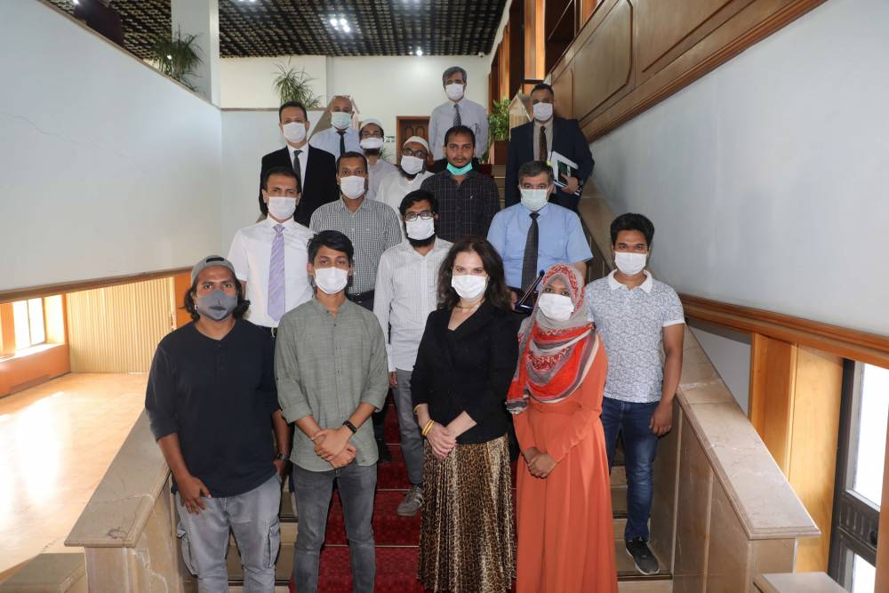 Prof. Dr. Tuncel, ÇÜ’de Eğitim Gören Bangladeşli Öğrencilerle Bir Araya Geldi