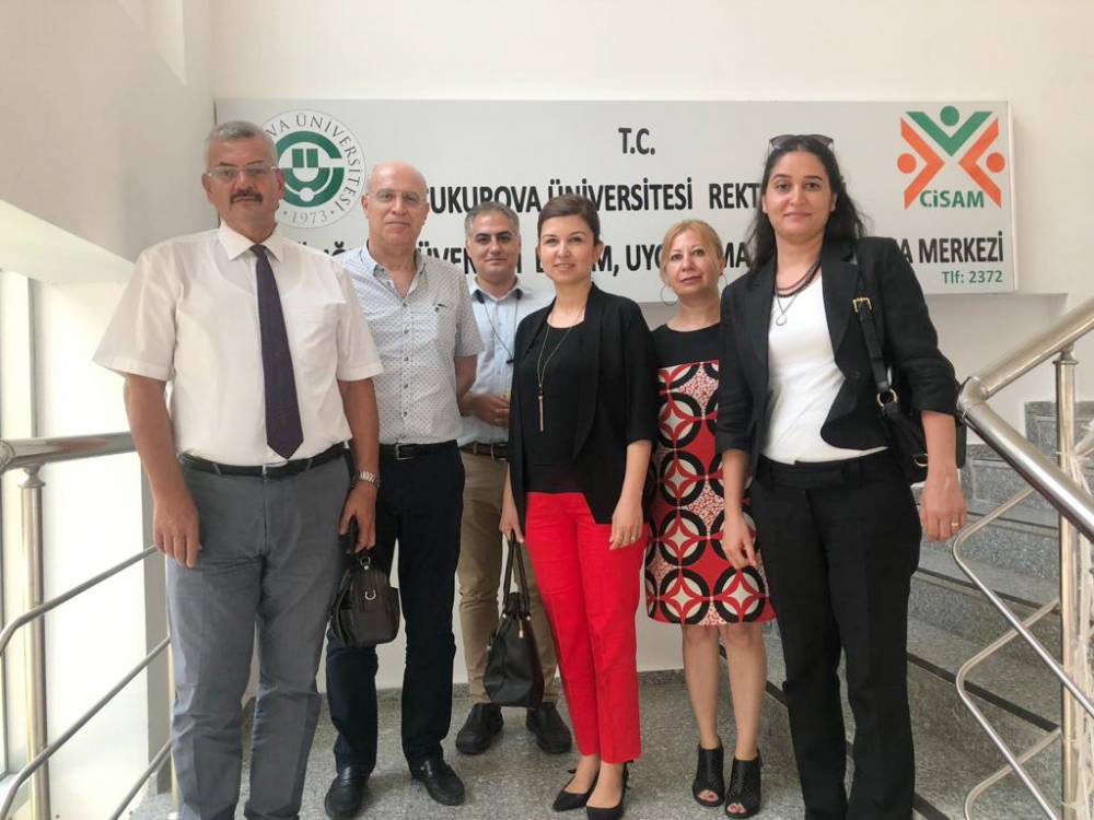 İş Teftiş Adana Grup Başkanlığı Müfettişleri, ÇİSAM’ı Ziyaret etti
